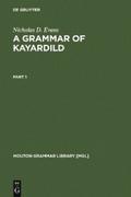 A Grammar of Kayardild