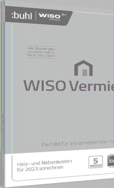 WISO Vermieter 2024 (5 WE), 1 CD-ROM