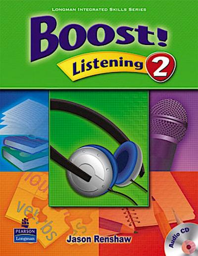Boost! Listening 2 Student Book with Audio CD