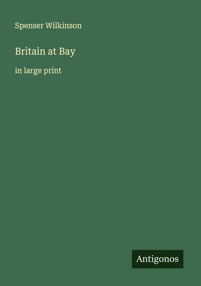 Britain at Bay