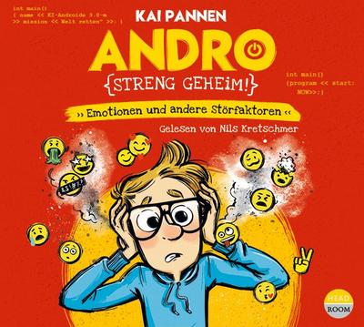Andro, streng geheim! - Emotionen und andere Störfaktoren (Teil 2), 1 Audio-CD