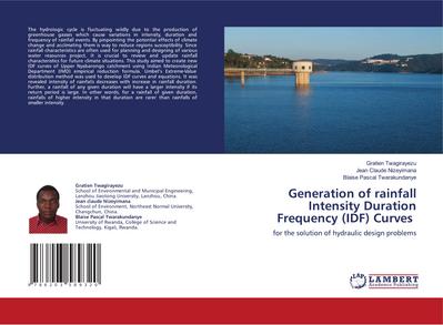 Generation of rainfall Intensity Duration Frequency (IDF) Curves