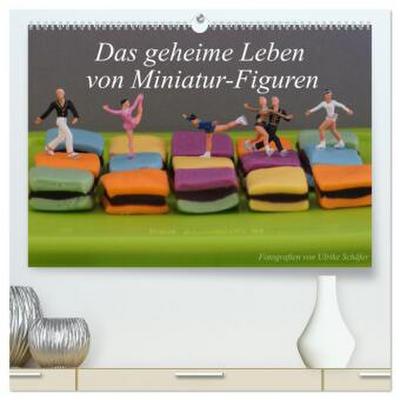 Das geheime Leben von Miniatur-Figuren (hochwertiger Premium Wandkalender 2026 DIN A2 quer), Kunstdruck in Hochglanz