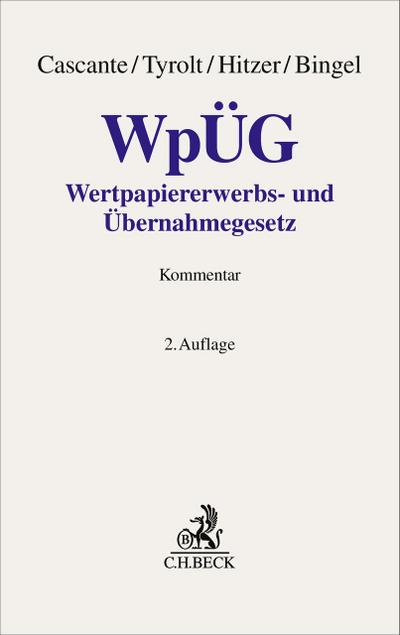 Wertpapiererwerbs- und Übernahmegesetz. WpÜG