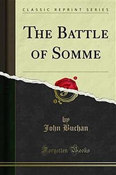 The Battle of Somme