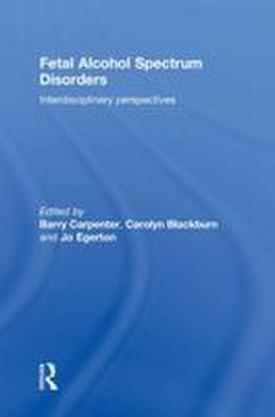 Fetal Alcohol Spectrum Disorders