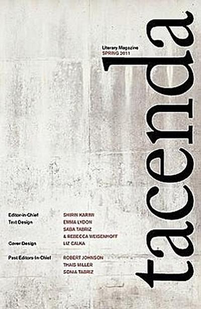 Tacenda Literary Magazine