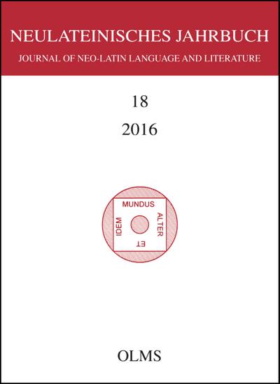Neulateinisches Jahrbuch. Journal of Neo-Latin Language and Literature