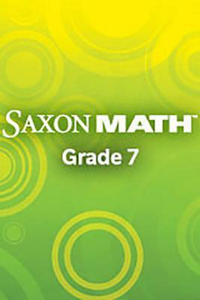 Saxon Math Course 2: Teacher Manual Volume 2 2007