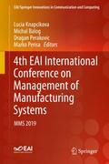 4th EAI International Conference on Management of Manufacturing Systems