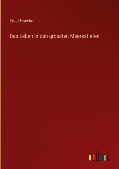 Das Leben in den grössten Meerestiefen