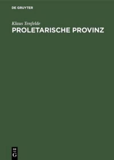 Proletarische Provinz