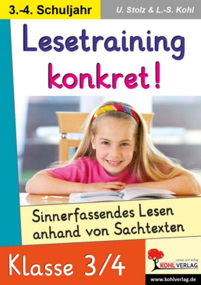 Lesetraining konkret! 3./4. Schuljahr