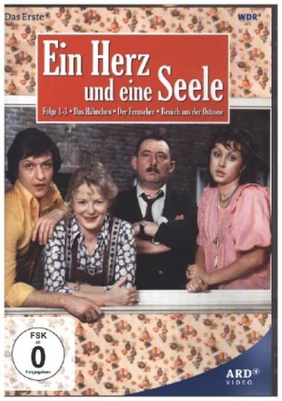 Ein Herz und eine Seele - Das Hähnchen / Der Fernseher / Besuch aus der Ostzone, 1 DVD