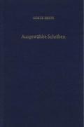 Ausgewählte Schriften.