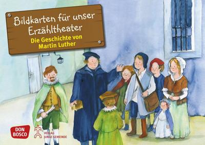 Die Geschichte von Martin Luther, Kamishibai Bildkartenset