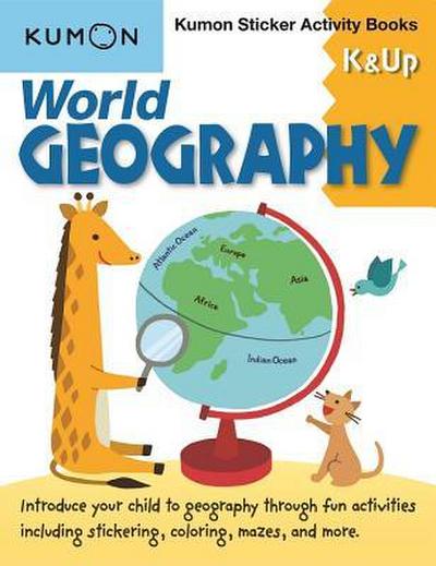 Kumon Sticker Activity Books: World Geography