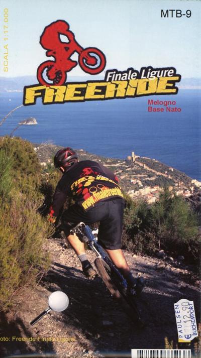 MTB Freeride Karte Melogno, Base Nato, Mountainbike-Karte