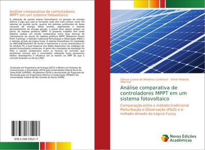 Análise comparativa de controladores MPPT em um sistema fotovoltaico