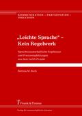 "Leichte Sprache" - Kein Regelwerk