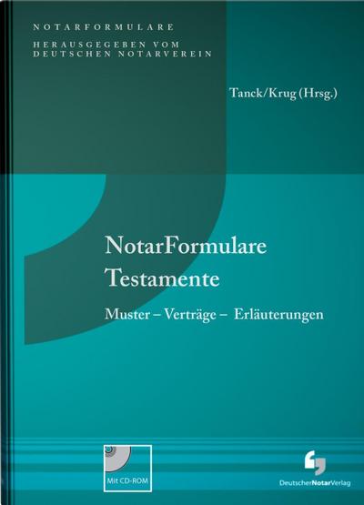 NotarFormulare Testamente, m. CD-ROM