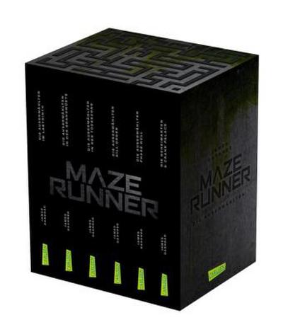 Maze-Runner-Schuber (6 Bände im Taschenbuch-Schuber inklusive Bonusband mit »Crank Palace« und »Die Geheimakten«), 6 Teile