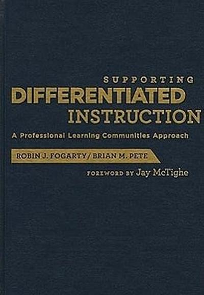 Supporting Differentiated Instruction