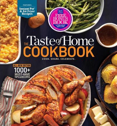 Taste of Home Fifth Edition Cookbook with Bonus Kitchen Hacks