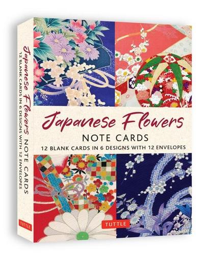 Japanese Flowers, 12 Note Cards