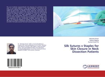 Silk Sutures v Staples for Skin Closure in Neck Dissection Patients