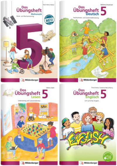 Sicher ins 6. Schuljahr - Rechnen - Schreiben - Lesen - Grammatik - Englisch · Klasse 5/ 4 versch. Bände