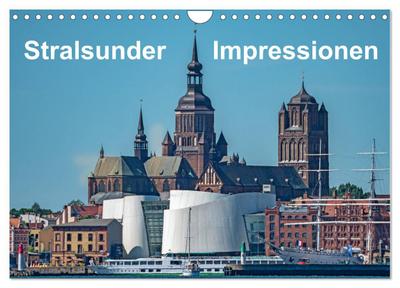 Stralsunder Impressionen (Wandkalender 2026 DIN A4 quer), CALVENDO Monatskalender