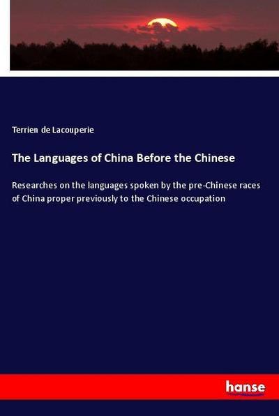 The Languages of China Before the Chinese