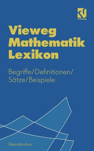 Vieweg Mathematik Lexikon