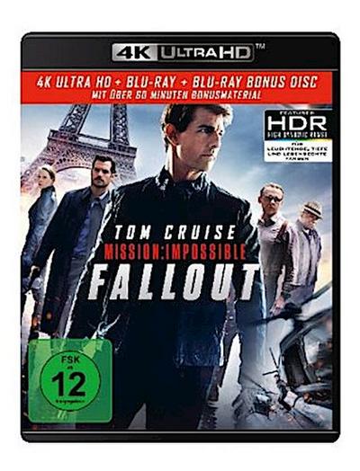 Mission: Impossible #6 - Fallout 4K (UHD+BR) Min: 147/DD5.1/WS 2Disc