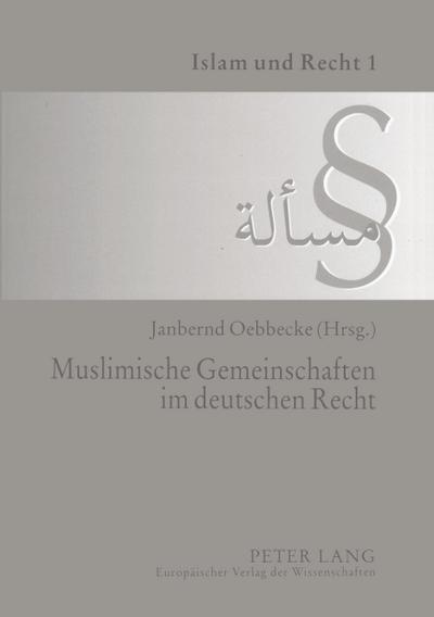 Muslimische Gemeinschaften im deutschen Recht