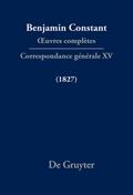 Correspondance générale 1827