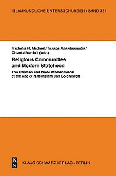 Religious Communities and Modern Statehood