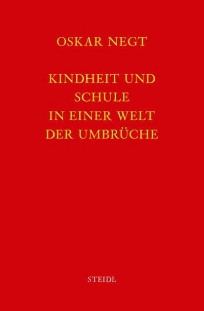 Werkausgabe Bd.11 / Kindheit und Schule in einer Welt der Umbrüche