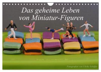 Das geheime Leben von Miniatur-Figuren (Wandkalender 2026 DIN A4 quer), CALVENDO Monatskalender