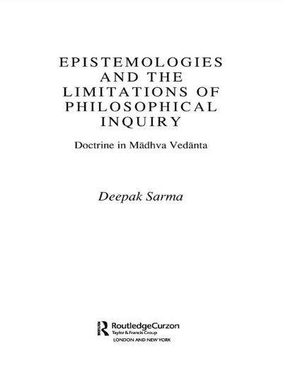 Epistemologies and the Limitations of Philosophical Inquiry