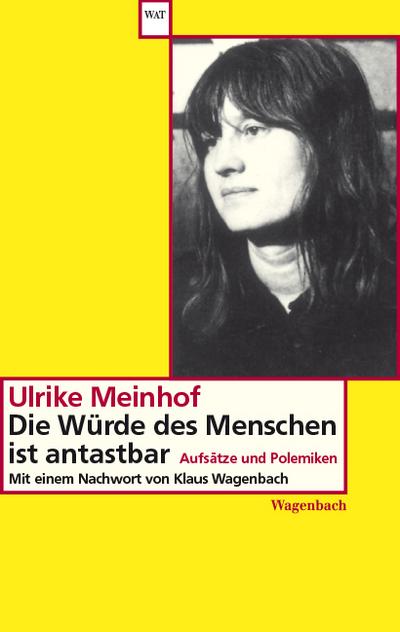 Meinhof,Würde d.Menschen