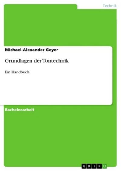 Grundlagen der Tontechnik