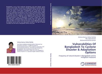 Vulnerabilities Of Bangladesh To Cyclone Disaster & Adaptation Options