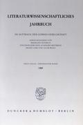 Literaturwissenschaftliches Jahrbuch