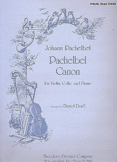 Canonfor violin, violoncello and piano