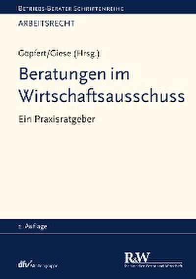 Beratungen im Wirtschaftsausschuss