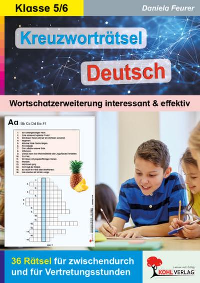 Kreuzworträtsel Deutsch 5.-6. Schuljahr