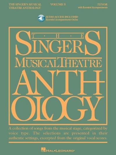 Singer’s Musical Theatre Anthology - Tenor - Volume 5 (Book/Online Audio)