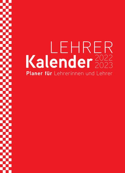Lehrerkalender 2022/2023 Umschlagfarbe: rot
